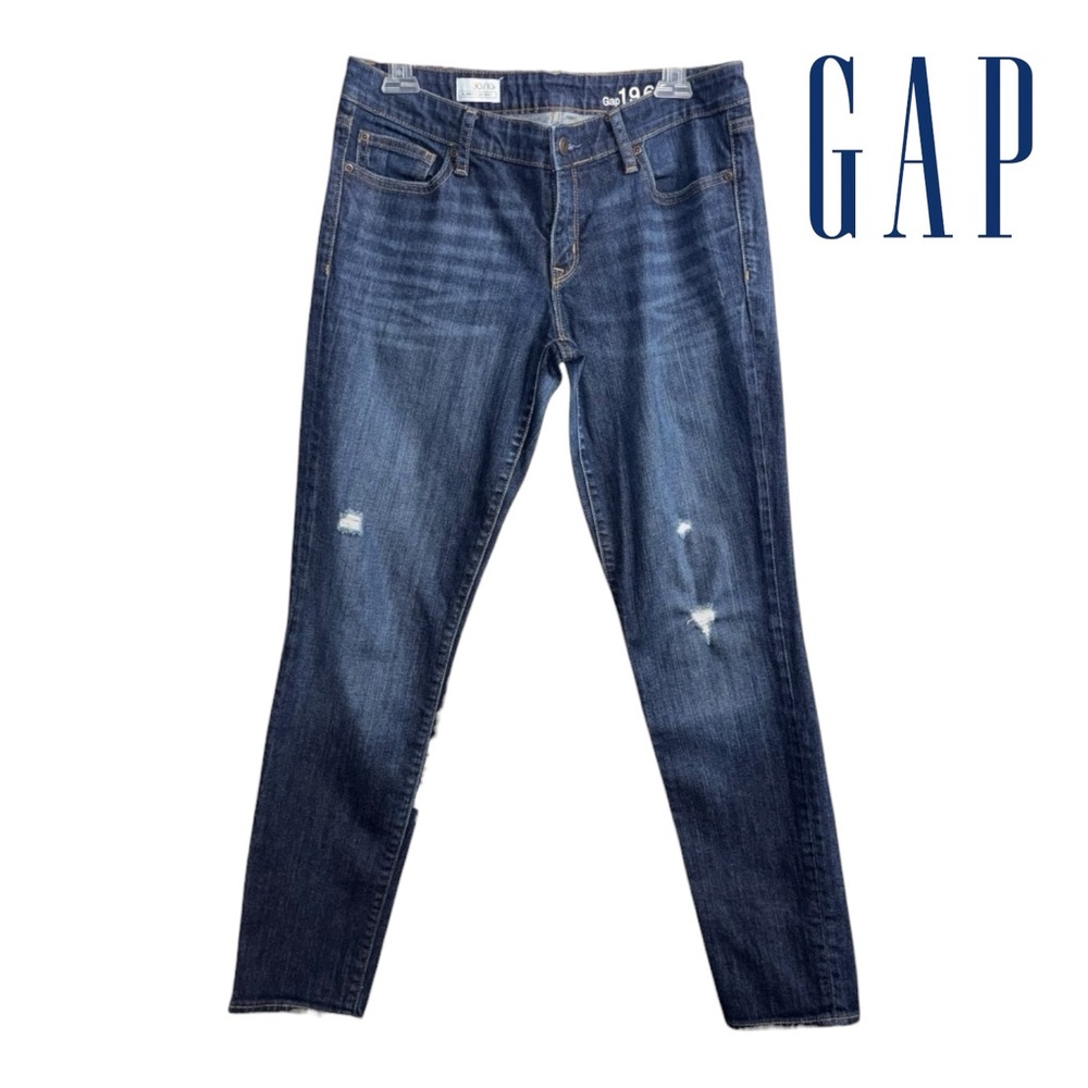 GAP 1969 (EUC) Always Skinny Women’s Lightly Distressed Jeans, Size 10 - Picture 10 of 11
